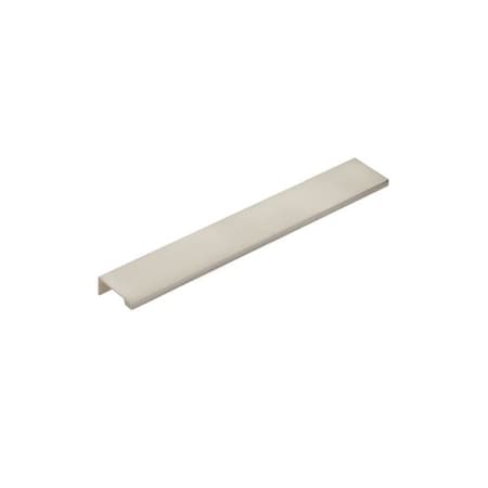 Emtek Edge Cabinet Pull with 10 in Center to Center Satin Nickel Finish 87140US15